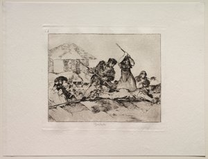 Gli orrori della guerra: Marmaglia da Francisco de Goya