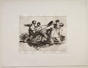 Gli orrori della guerra: giusto o sbagliato da Francisco de Goya