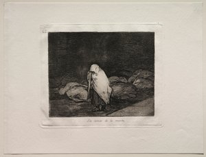 Gli orrori della guerra: I letti della morte da Francisco de Goya