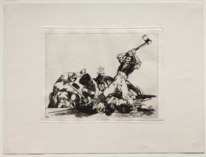 Gli orrori della guerra: Lo stesso da Francisco de Goya