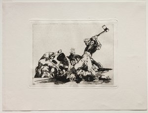 Gli orrori della guerra: Lo stesso da Francisco de Goya