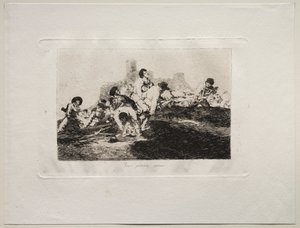 Gli orrori della guerra: Possono ancora essere utili da Francisco de Goya