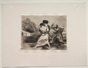 Gli orrori della guerra: Non gli piace da Francisco de Goya