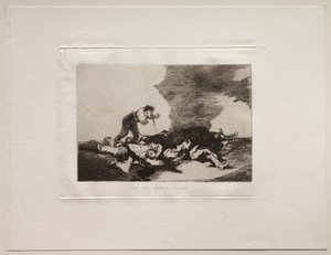Gli orrori della guerra: Questo è per cosa sei nato da Francisco de Goya