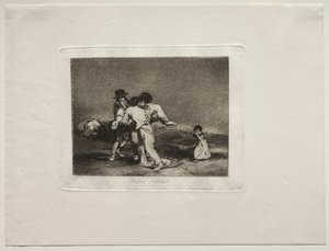 Gli orrori della guerra: madre infelice da Francisco de Goya