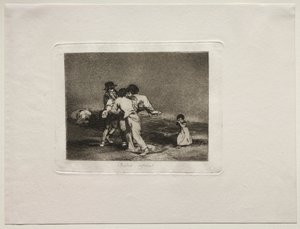 Gli orrori della guerra: Madre infelice da Francisco de Goya