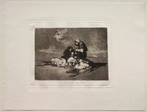 Gli orrori della guerra: A cosa serve una tazza da Francisco de Goya