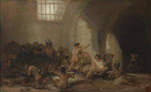 Il manicomio da Francisco de Goya