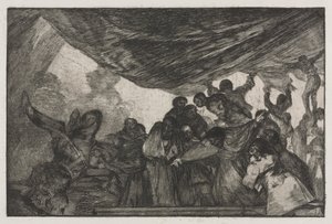 I proverbi: Chiara follia da Francisco de Goya