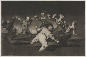 I proverbi: Se Marion ballerà, allora dovrà affrontare le conseguenze da Francisco de Goya