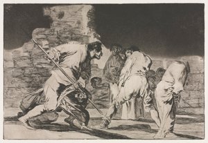 I Proverbi: La Follia della Furia da Francisco de Goya