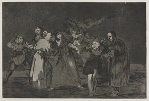 I Proverbi: Le ferite guariscono più velocemente delle parole affrettate da Francisco de Goya