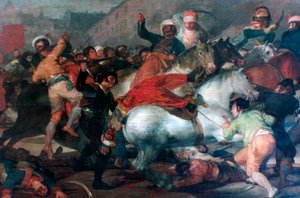 Il 2 maggio 1808: Carica dei Mamelucchi, 1814 da Francisco de Goya