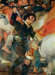 Il 2 maggio 1808. La rivolta contro i mercenari mamelucchi, (dettaglio) 1814 da Francisco de Goya