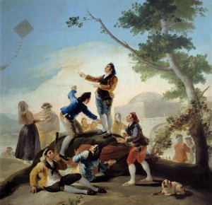 Il cervo volante. Dipinto di Francisco De Goya (1746-1828) da Francisco de Goya
