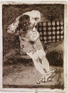 La reclusione di un colpevole non richiede tormento da Francisco de Goya