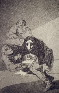 Il vergognoso Capricho No 54 da Francisco de Goya