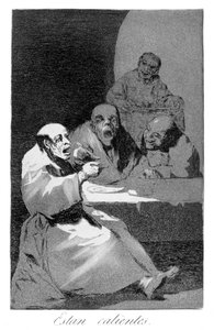 Sono caldi, 1799 da Francisco de Goya