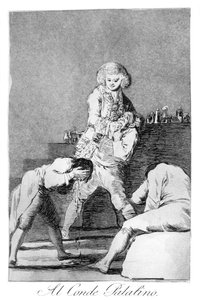 Al Conte Palatino, 1799 da Francisco de Goya
