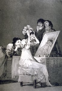 Fino alla morte da Francisco de Goya