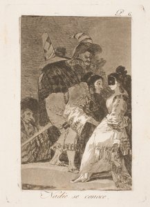 Non ci Conosciamo da Francisco de Goya