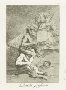 Professione devota da Francisco de Goya