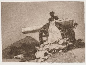 Che coraggio! dalla serie “I disastri della guerra”