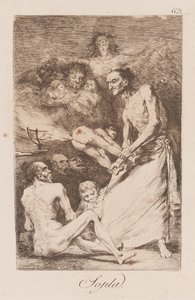 Vento, fine XVIII-inizio XIX secolo da Francisco de Goya