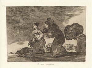 E Anche Questo da Francisco de Goya