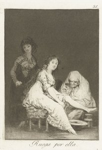 Prega per lei da Francisco de Goya