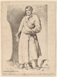 Esopo da Francisco de Goya after Diego Velázquez