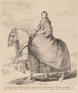 Isabel de Borbon da Francisco de Goya after Diego Velázquez