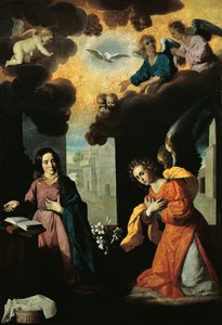 Annunciazione da Francisco de Zurbaran
