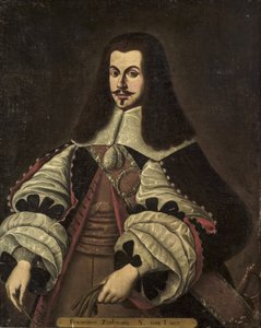 Ritratto di Francisco de Zurbaran (1598-1664) da Francisco de Zurbaran