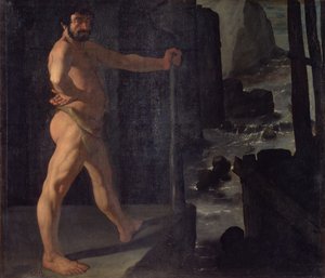 Ercole cambia il corso del fiume Alfeo