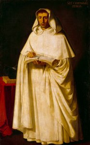 Ritratto di Padre Jeronimo Perez da Francisco de Zurbaran