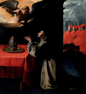 San Bonaventura, ca. 1628-1629 da Francisco de Zurbaran