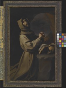 San Francesco in meditazione da Francisco de Zurbaran