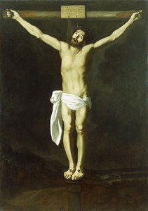 La crocifissione da Francisco de Zurbaran