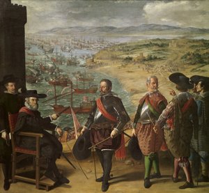 La difesa di Cadice contro gli inglesi da Francisco de Zurbaran