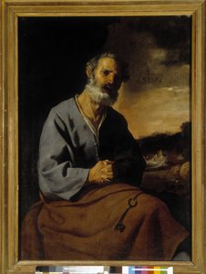 Il pentimento di San Pietro da Francisco de Zurbaran