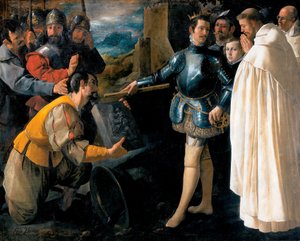 San Pietro Nolasco che recupera l