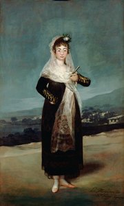 Ritratto della Marchesa di Santiago da Francisco de Goya