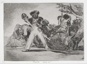Questo è troppo! (Fuerte cosa es!) dalla serie I disastri della guerra (Los Desastres de la Guerra)