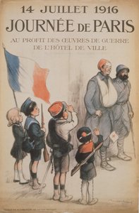 Journée de Paris. 14 luglio 1916, 1916 da Francisque Poulbot