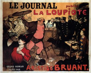 Le Journal pubblica La Loupiote, grande romanzo di Aristide Bruant