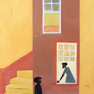 Window Talk, 2001 (tecnica mista su tela)