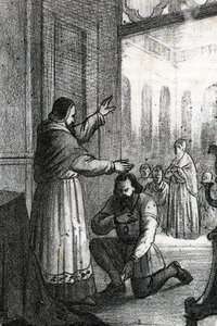 Incontro tra Papa Paolo III e Carlo V a Rocca di Busseto nel 1543