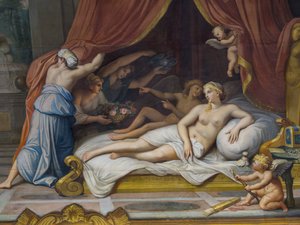 Allegoria del Fuoco rappresentante Giove e Semele da Francois Perrier