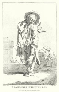Spazzacamino (incisione) da Francois (after) Boucher